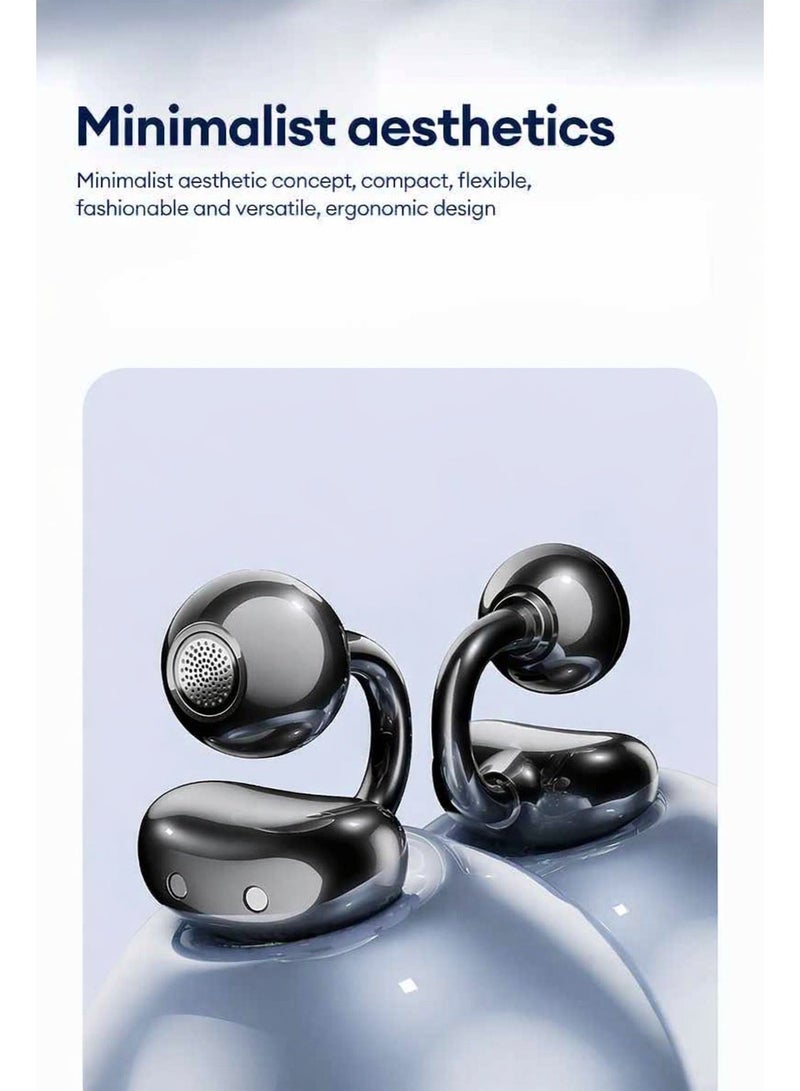 PAVAREAL Wireless Ear-Clip Headset Open-Ear Design | Long Standby | Bluetooth 5.4 | HiFi Sound | Type-C Charging - Image 4